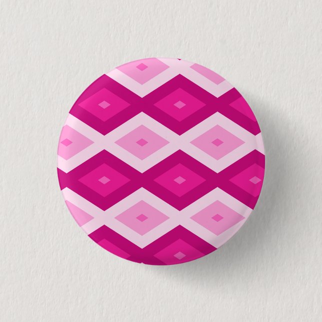 Schattierungen von Fuchsiendiamanten Button (Vorderseite)