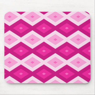 Schattierungen von Fuchsiendiamanten Mousepad