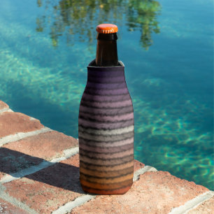 Schattierungen von Orange und Lila Salzwasser-Wass Flaschenkühler