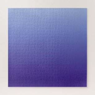 Schattierungen von Periwinkle Violett zu Blau Puzzle
