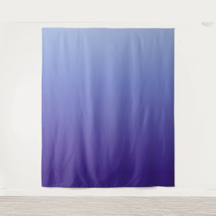 Schattierungen von Periwinkle Violett zu Blau Wandteppich