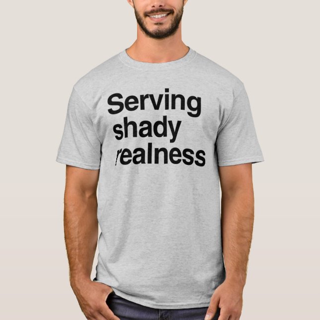 Schattige Realität T-Shirt (Vorderseite)