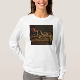Schatulle Juwelen auf einer Tabelle T-Shirt