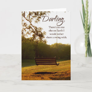 Schatz, ich Liebe, Sie sehen, Ihr Land wird sich b Karte