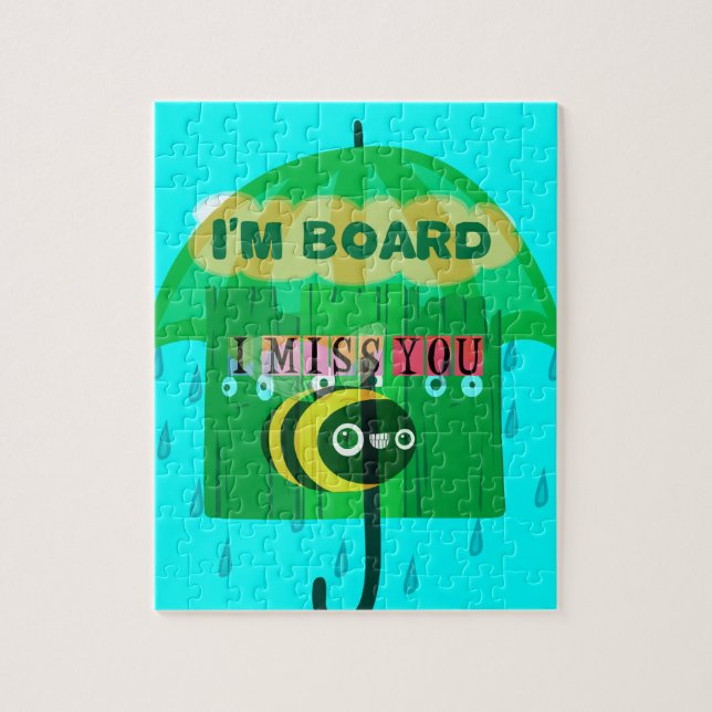 Schatz, ich vermisse dich so sehr puzzle (Vertikal)