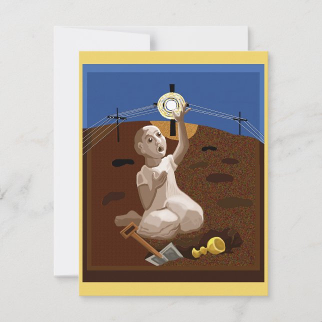 Schatz in einem Feld (Vorderseite)