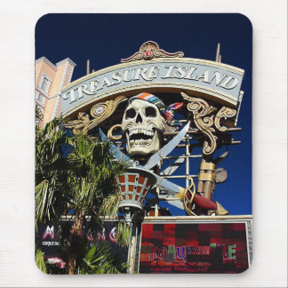Schatz-Insel-Zeichen Mousepad