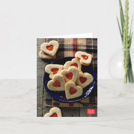 Schatz-Kokosnuss-Plätzchen Karte