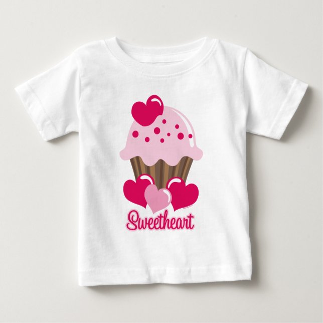 Schatz-Kuchen-Baby-Shirt Baby T-shirt (Vorderseite)