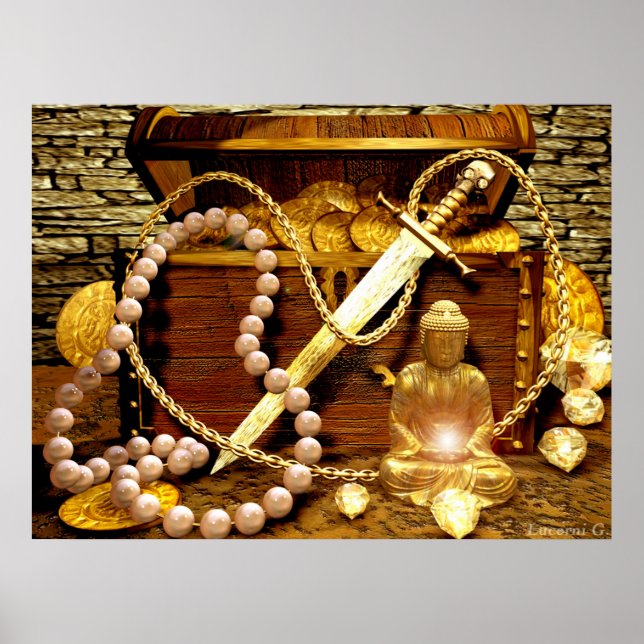 Schatz von Piraten Poster (Vorne)