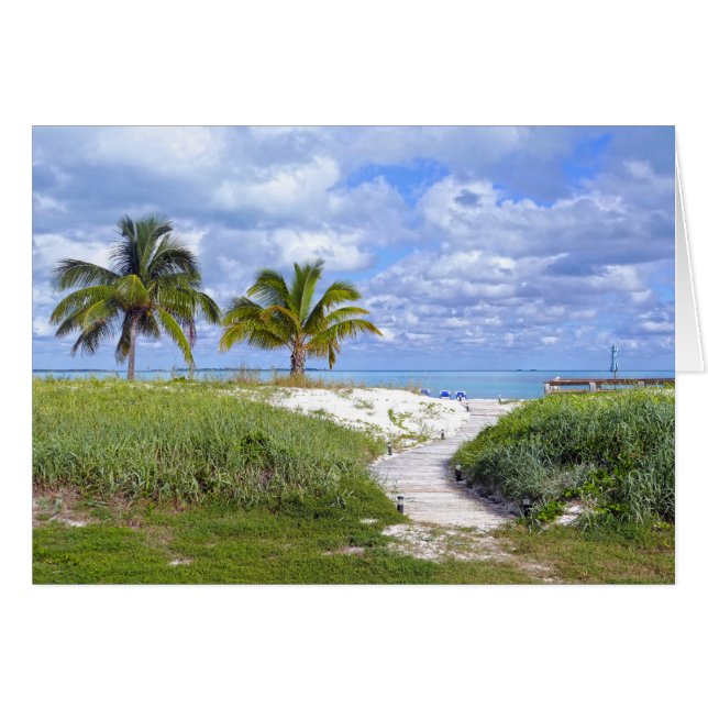 Schatzcay-Strand-Promenade, Bahamas (Vorderseite (Horizontal))