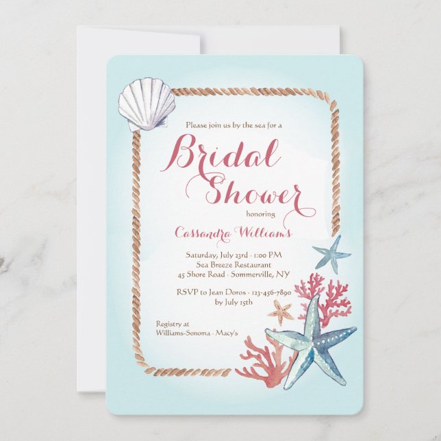 Schätze der Einladung zum Meer (Vorderseite)