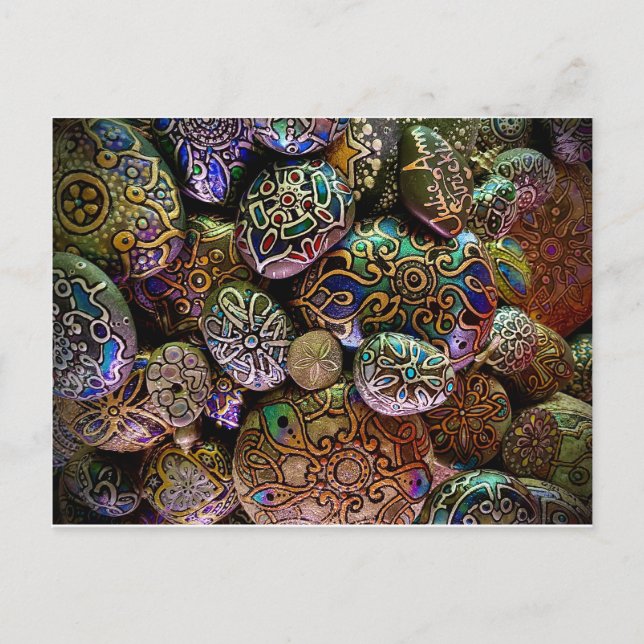 Schätze des Herzens von Julie Ann Stricklin Postkarte (Vorderseite)