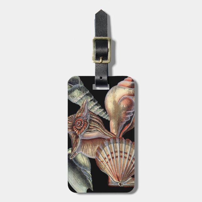 Schätze des Meeres Gepäckanhänger (Vorderseite vertikal)