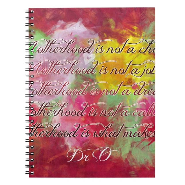 schätzen Mütter Notizblock (Vorderseite)