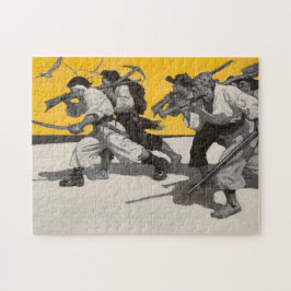 Schatzinsel, 1911 von Newell Convers Wyeth Puzzle