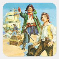 Schatzinsel 1 Aufkleber