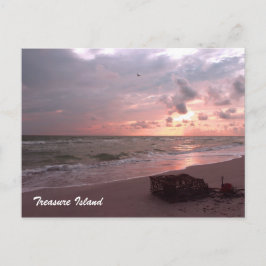 Schatzinsel, Florida Postkarte