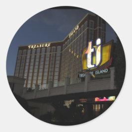 Schatzinsel Las Vegas Aufkleber