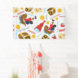 Schatzinsel Party Pirate Banner