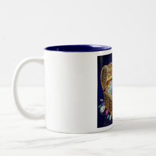 Schatzkisten-Mug Zweifarbige Tasse