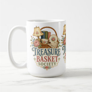 Schatzkorb Gesellschaft Cottagecore Kaffeetasse