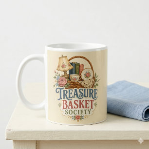 Schatzkorb Gesellschaft Cottagecore Kaffeetasse