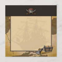 Schatzsuche-Einladung