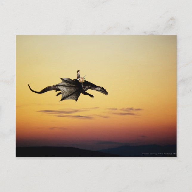 Schatzsuche Postkarte (Vorderseite)