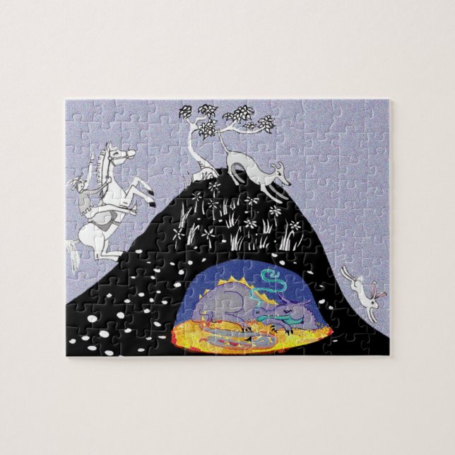 Schatzsuche Puzzle (Horizontal)