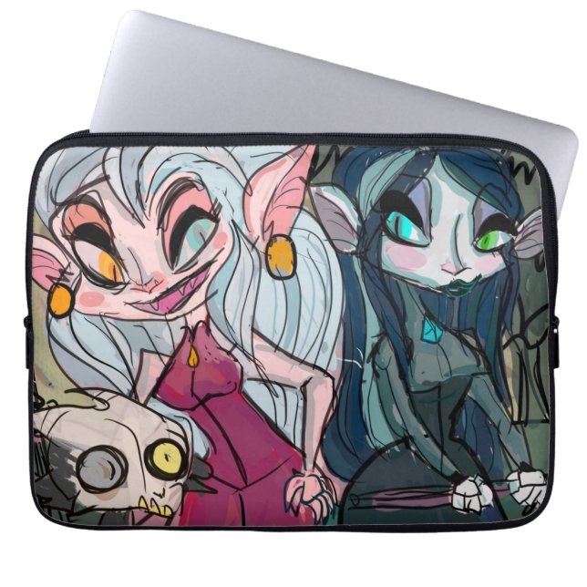 Schatztruhe Laptopschutzhülle (Vorderseite)