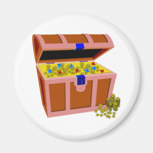 Schatztruhe Magnet