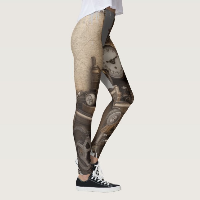 Schatztruhe mit Gängen Leggings (Rechts)