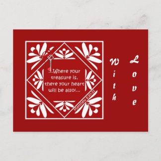 Schatztruhe! Postkarte