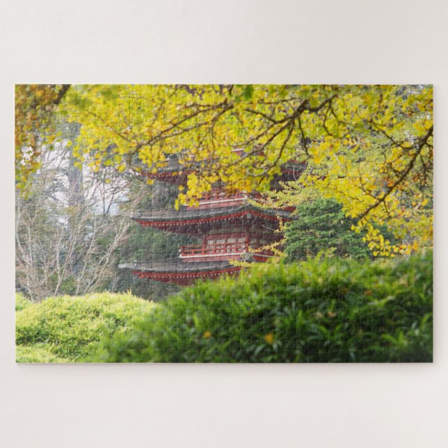 Schatzturm Pagoda, San Francisco 1014-pc Puzzle (Horizontal)