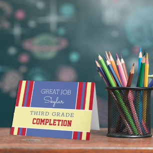 Schau! Benutzerdefinierte Grade Vervollständigungs Karte