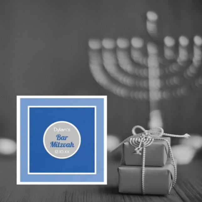 Schau! Custom Bar Mitzvah Handtücher Serviette (Von Creator hochgeladen)