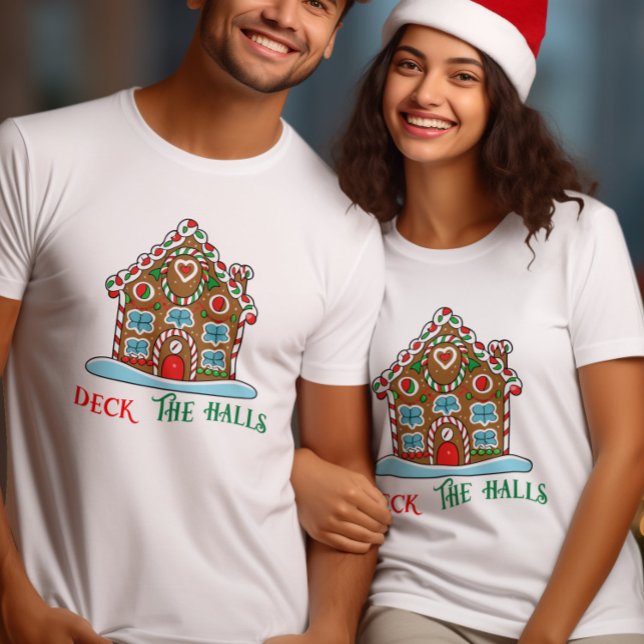 Schau dir das Weihnachtshaus in den Hallen an T-Shirt (Von Creator hochgeladen)