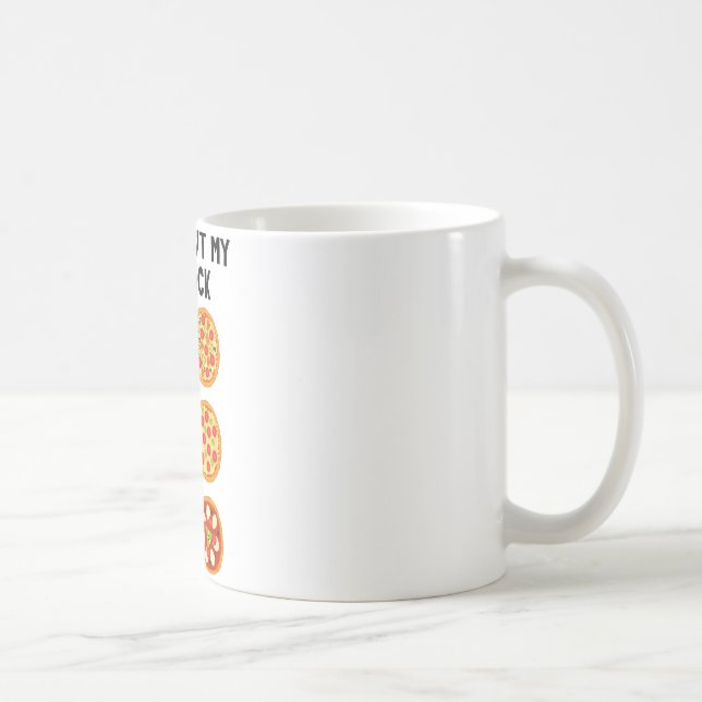 Schau Dir Mein Sechserpack Lustige Pizza _1  Kaffeetasse (Rechts)