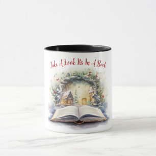 Schau es dir an, es steht in einem Buch Tasse