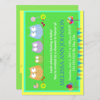 Schau mal, wer ein Baby hat! Einladung