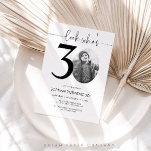 Schau mal, wer ist 30   Foto 30. Geburtstagsfeier  Einladung