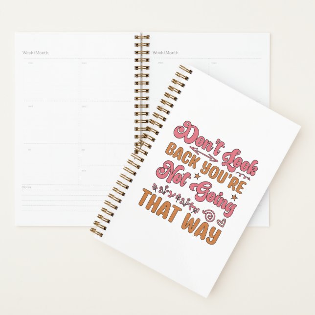 Schau nicht zurück, du gehst nicht so. planer (Anzeige)