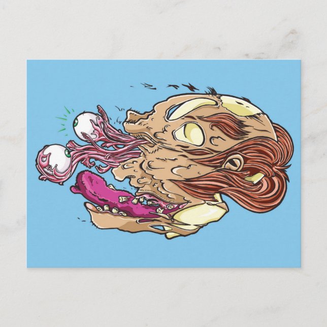 Schau nicht zurück! postkarte (Vorderseite)