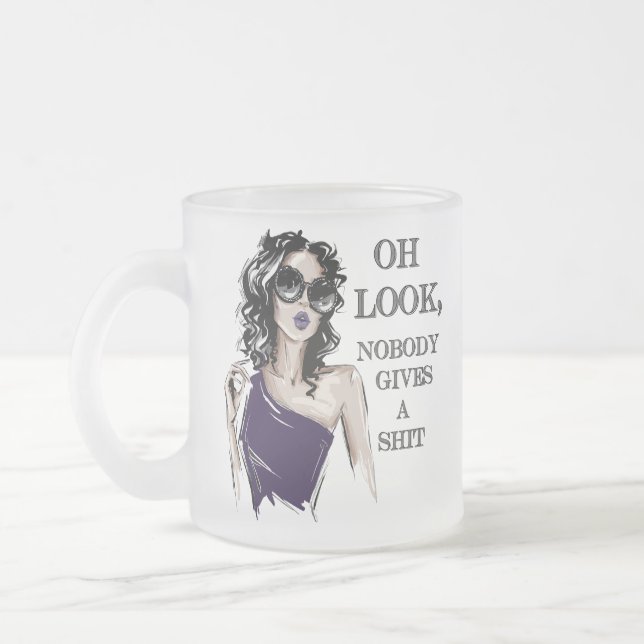 Schau, niemand kümmert sich um mattglastasse (Links)