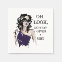 Schau, niemand kümmert sich um