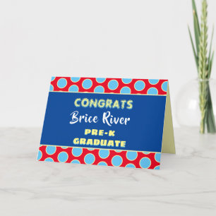 Schau! Pre-K-Abschluss Karte