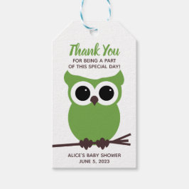 Schau, wer fast fällig ist! Baby-Dusche Geschenkanhänger