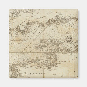 Schaubild des britischen Ärmelkanals Magnet