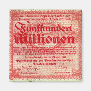 Schaue ich, als ob ich vom Geld gemacht werde? Magnet